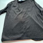 Susan Graver  dressy black sweater, gold beading and specks throughout, s… Photo 5