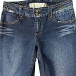 Mudd Vintage Y2K 90s Delicious By Studded Low Rise Flare Jeans Size 9 Lace Up Photo 3