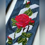 Off-White C/O VIRGIL ABLOH ROSE PRINT SKINNY JEANS Size 26 EUC Photo 7