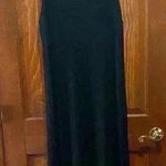 Orvis  Women’s Black Knit Maxi Dress Black Size Large Photo 0