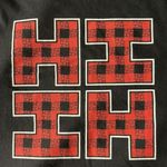 HI Finest Hawaii’s Finest Black Plaid Graphic Shirt Size XL EUC #1873 Red Photo 1