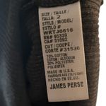 James Perse  Standard Ribbed Scoop Neck Midi Dress Gray Women's Size 2 Medium‎ Photo 5