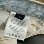 Citizens of Humanity Light Wash Distressed Emery Crop Straight Leg Jeans 28 Photo 4