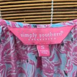 Simply Southern Let's Flamingle Dress By  Cotton Small Photo 3