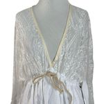 One Teaspoon Free People Bohemian White Witchy Lace Kimono Maxi Dress Small NWT Photo 3