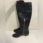 Michael Kors Ailee Black Leather Knee Photo 9