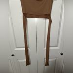 Windsor Lightweight Open Front Waist Tie Cropped T Shirt S Photo 2