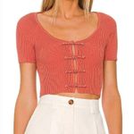 LPA  Briony Mini Cardigan in Rose Mauve XXS Photo 0