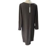 LILLA P Gray Long Sleeve Waffle knit Dress NEW Size SMALL Photo 4