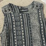 Y2K Patterned Maxi Dress Black Size 8P Photo 10