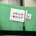Hello Molly NWT Agyness Top Green Photo 5