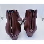 Clarks NEW  Collection Sz 8.5 Abigail Brown Leather Wedge Sandals Vacation QVC EX Photo 4