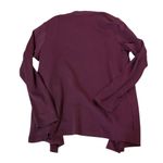 LL Bean Supima Cotton Cardigan and Tank Top Set Deep Purple Womens Medium Small Photo 3