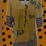 Aryeh by Anthropology Argyle Scottie Dog Designed Dress - Size Large Photo 3