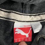 Puma Sport Lifestyle Heritage Lightweight Cotton Hoodie Dark Gray Women’s M Photo 3