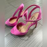 Gianni Bini  Vibrant Pink Heels  size 9 Photo 5