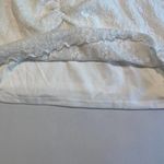 Abound  Cream Lace Ruffle Sleeve Square Neck Crop Top - Size‎ XL Photo 4