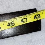 Brass & Leather Cross Belt & Buckle Photo 4