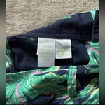 Lilly Pulitzer  Women's The Callahan Short Blue Green Palm Trees‎ Tropical Size 0 Photo 5
