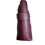 Alexander McQueen  NWT T-Bar Sling Leather Tote in Cranberry Photo 7