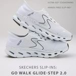 Skechers  Slip-ins: GO WALK White/Black Glide-Step 2.0  Shoes 
Size 8.5 Photo 9