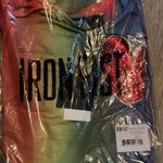 Iron fist Somewhere Mesh Rainbow Dress Size Large Photo 6