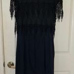 Nightway Vintage Collections Lace Overlay Shift Dress Photo 0