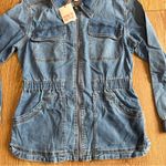 Knox Rose  blue jean utility jacket size M Photo 3