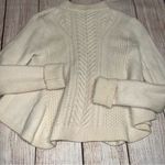 Club Monaco Crew Cable Knit Swing Sweater Photo 4