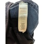 Athleta  Linen Wide Leg Pants Size 4 Womens Navy Pull‎ On Drawstring Waist Photo 5