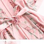 5 Piece Floral Pajama Loungewear Set Multi Size 1X Photo 2