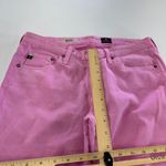AG Adriano Goldschmied Adriano Goldschmied Pants Womens Size 29R The Stilt Pink Cigarette Leg Jeans Photo 5
