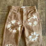 PacSun  tie dye acid wash high rise frayed jeans Photo 7