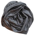 Lululemon EUC  Vinyasa Wrap Scarf Grey Black Photo 3
