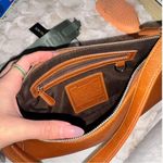 Coach Rare Vintage Hampton Demi Brown Leather Shoulder Crossbody Bag Photo 3