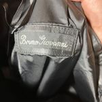 Vintage Bruno Giovanni Black Genuine Leather Midi Skirt Size undefined Photo 9