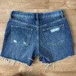 Free People Denim Shorts Womens Size 26 High Rise Distressed Jean Shorts Medium Photo 7