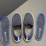 Rothy's Navy Blue Classic Slide Sneakers Preppy Quiet Luxury Designer 7.5 Women Photo 8