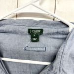 J.Crew  Women's S Chambray Long Sleeves Light Denim Chambray Tunic Shirt Blue Photo 1