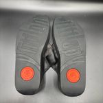 FitFlop  Womens Lulu Toe Post Strap Leather Sandals‎ Flip Flop Black Size 10 Photo 5