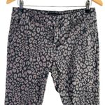 Sanctuary  Leopard Print Twill Pant in‎ Brown and Black, Size 28 Photo 2