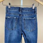 Garage Denim Womens 24 High Rise Distressed Raw Hem Medium Wash Jeans Cali Photo 4
