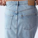 Denim & Co Maxi Pencil Denim Skirt NWOT Photo 4