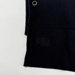 The Normal Brand Puremeso Split Side Overshirt Black High Photo 5