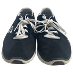 Skechers Women’s Air Cooled Memory Foam Black & White Lite Weight Athletic Shoes Photo 0