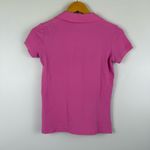 Lilly Pulitzer  Island Polo Tree Logo Pink Polo Shirt Size XS Photo 3