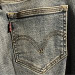Levi's  529‎ Curvy Bootcut Jeans Womens Sz 4 Med Wash Mid Rise Classic Blue Denim Photo 5