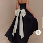 Meshki Strapless Bow Maxi Dress - Black Photo 2