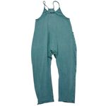 Free People Movement Hot Shot Onesie Secret Garden Green Sleeveless Jumper Small Photo 5