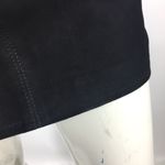 Hudson Jeans Hudson Suede Leather Mini Skirt Black Sz 26 Photo 10